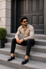 Khaki Full Sleeve Versatile Shirt