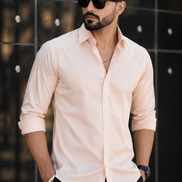 LIGHT MUSTARD Full Sleeve Versatile Shirt