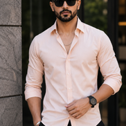 LIGHT MUSTARD Full Sleeve Versatile Shirt