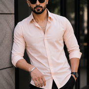 LIGHT MUSTARD Full Sleeve Versatile Shirt