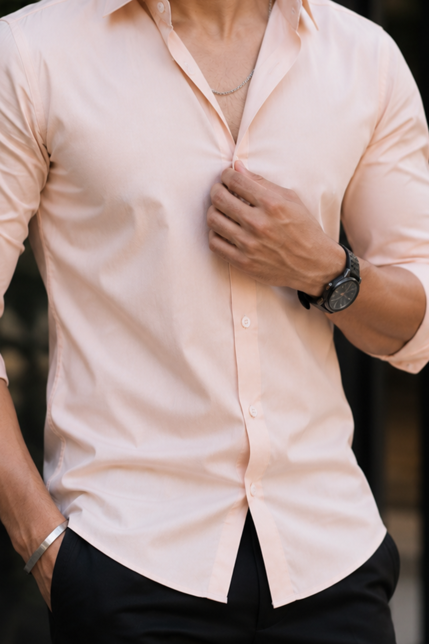 LIGHT MUSTARD Full Sleeve Versatile Shirt