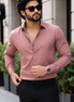 Baby Pink Full Sleeve Versatile Shirt