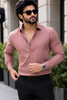Baby Pink Full Sleeve Versatile Shirt
