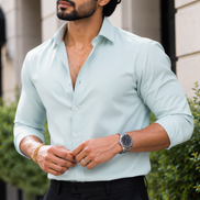 Dusky Green Full Sleeve Versatile Shirt