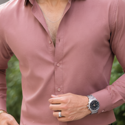 Baby Pink Full Sleeve Versatile Shirt