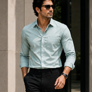 Dusky Green Full Sleeve Versatile Shirt
