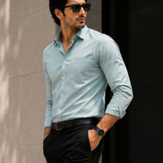 Dusky Green Full Sleeve Versatile Shirt