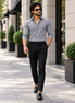 Natural Grey  Full Sleeve Versatile Shirt