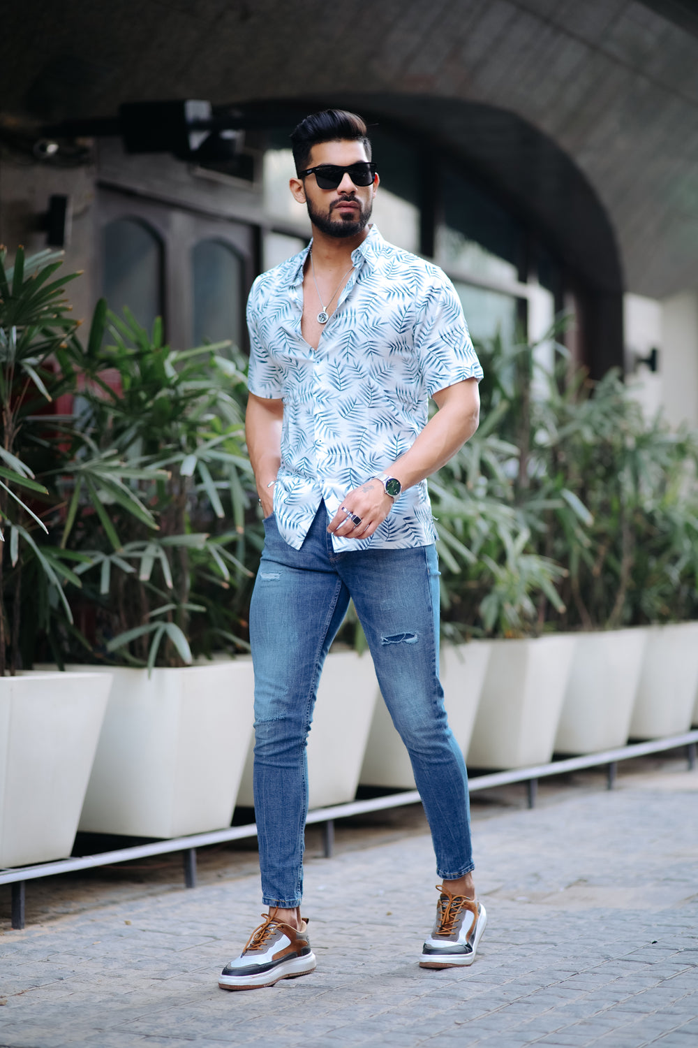 MEXICAN FLORAL LUXURIOUS SHIRT