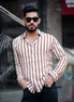 Light Brown Stripe Shirt