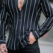 Black Stripe Shirt
