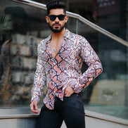 DRAGON FUR LUXURIOUS MEN'S SHIRT