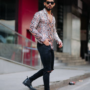 DRAGON FUR LUXURIOUS MEN'S SHIRT
