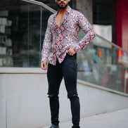 DRAGON FUR LUXURIOUS MEN'S SHIRT