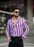 Purple Stripe Shirt