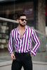 Purple Stripe Shirt