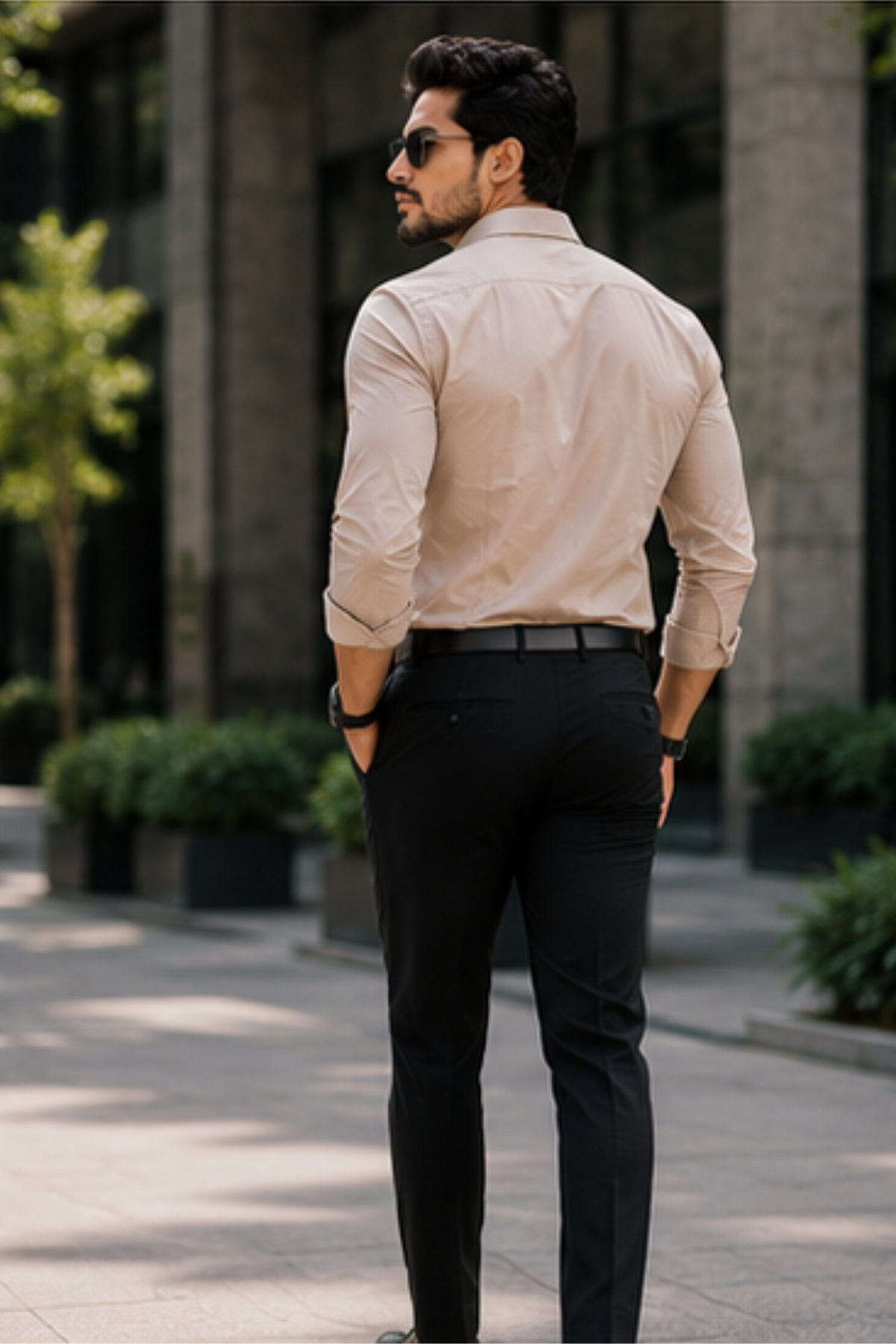 Beige Shirt - Pure cotton