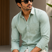 Dusky Green Full Sleeve Versatile Shirt