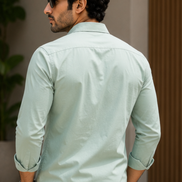 Dusky Green Full Sleeve Versatile Shirt