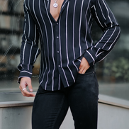Black Stripe Shirt
