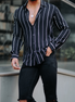 Black Stripe Shirt