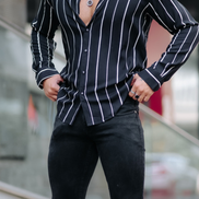 Black Stripe Shirt