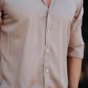 Beige Shirt - Pure cotton
