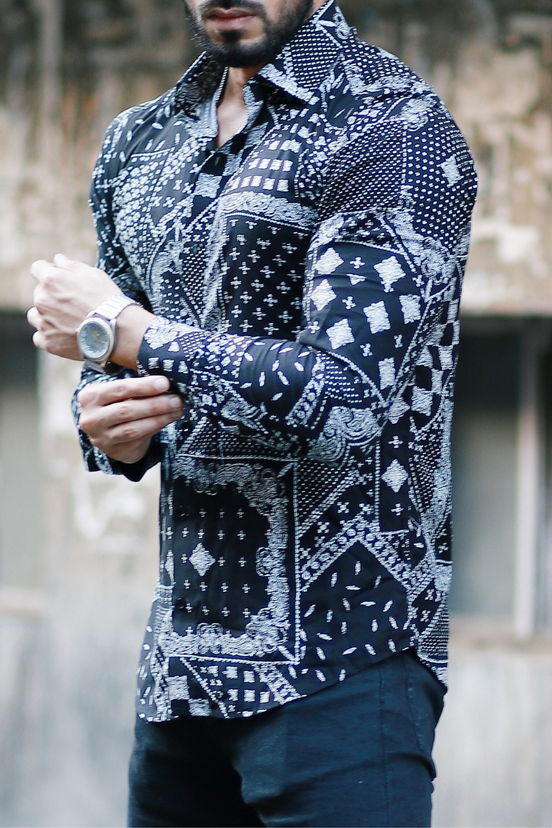 Bandana Print Shirt