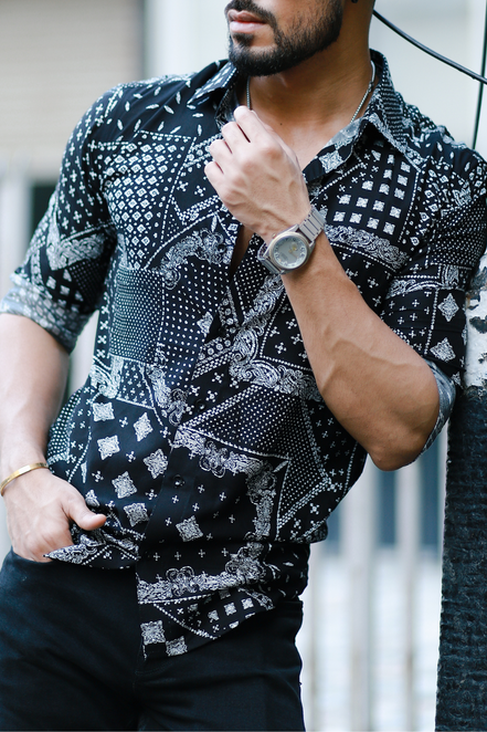 Bandana Print Shirt