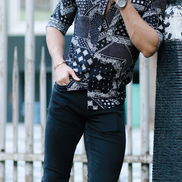 Bandana Print Shirt
