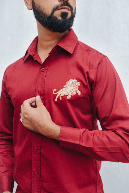 LEO - Maroon